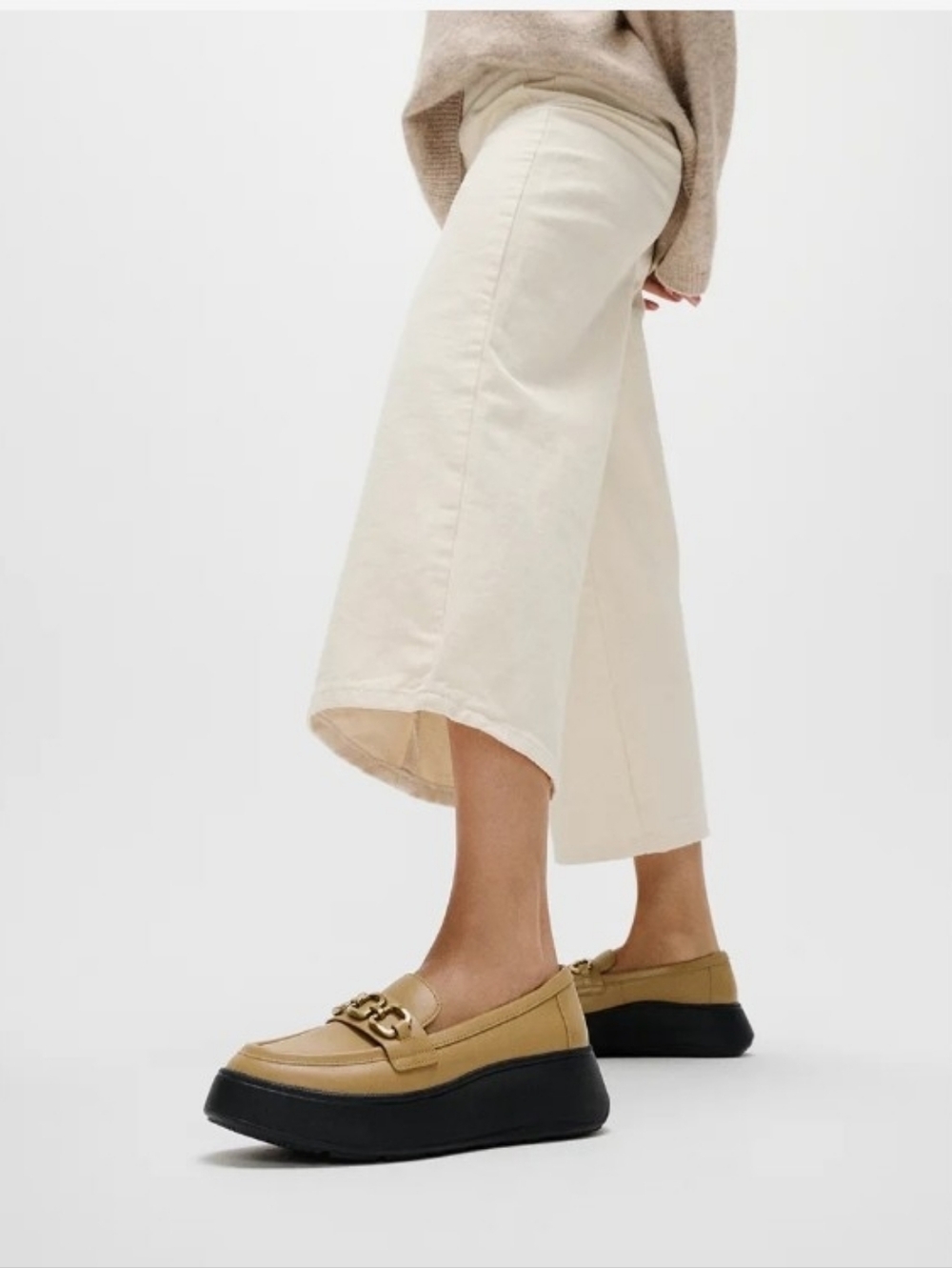 FitFlop F-Mode Taupe Loafer